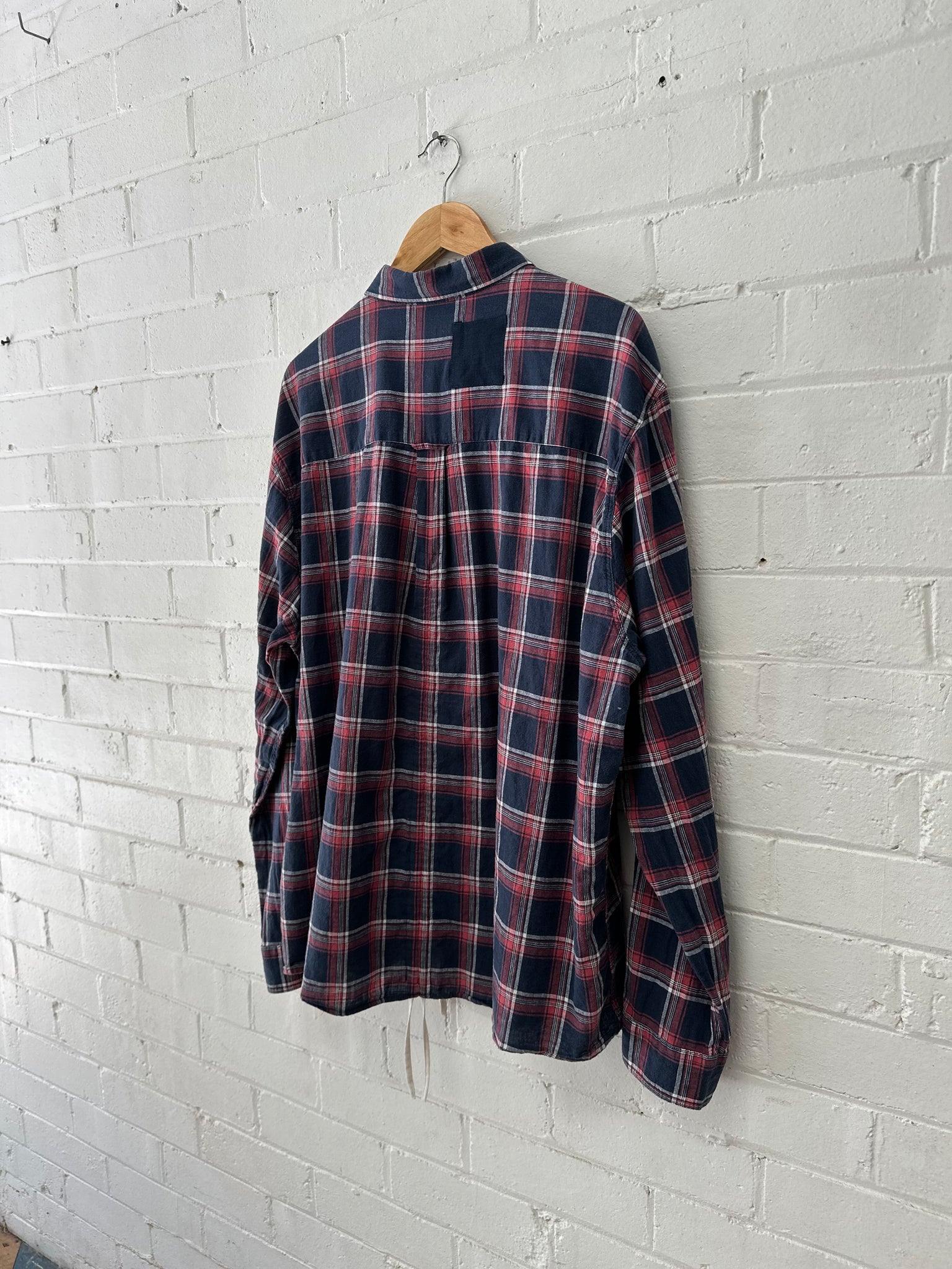 Navy/Red Check - Sloe Business