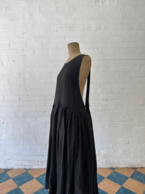 Juno Gathered Apron Dress