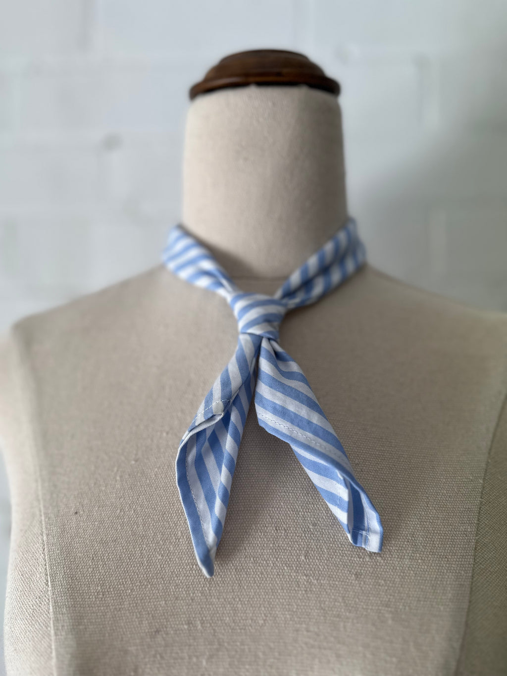 Benedictine tie - Blue Stripe
