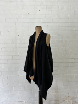 A. Shawl Scarf / Black / One of One No.7