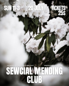 Sewcial Mending Club - July 20th