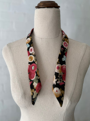 Benedictine tie - Japanese Cotton - Floral