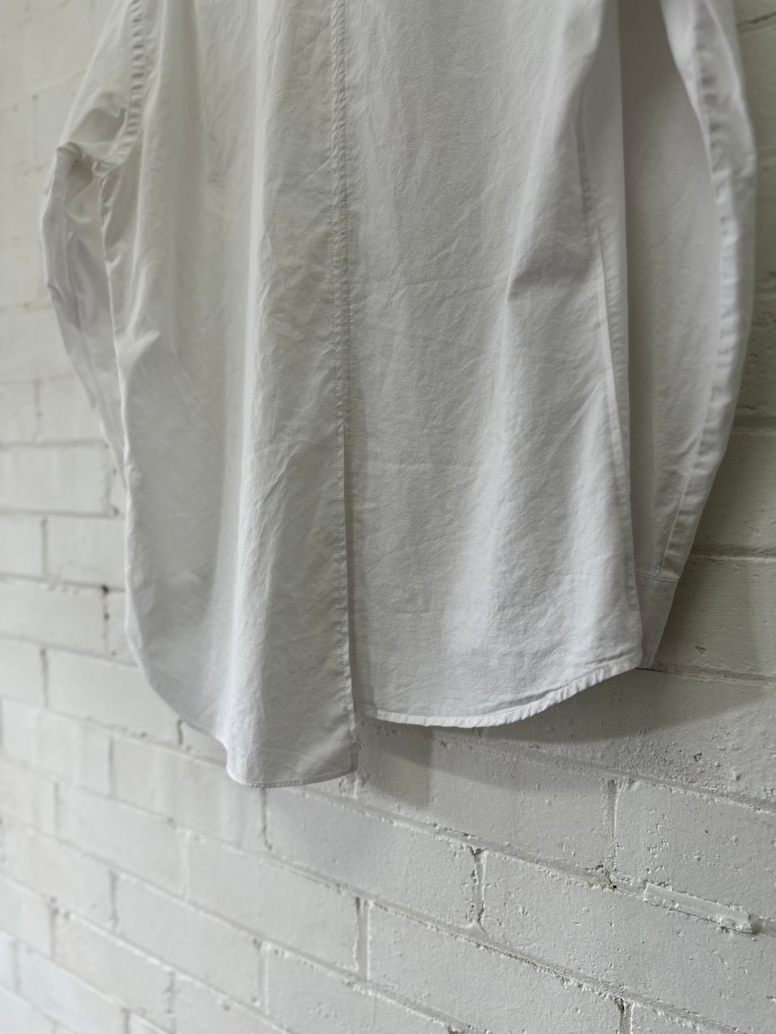 Split Shirt - Stand Collar