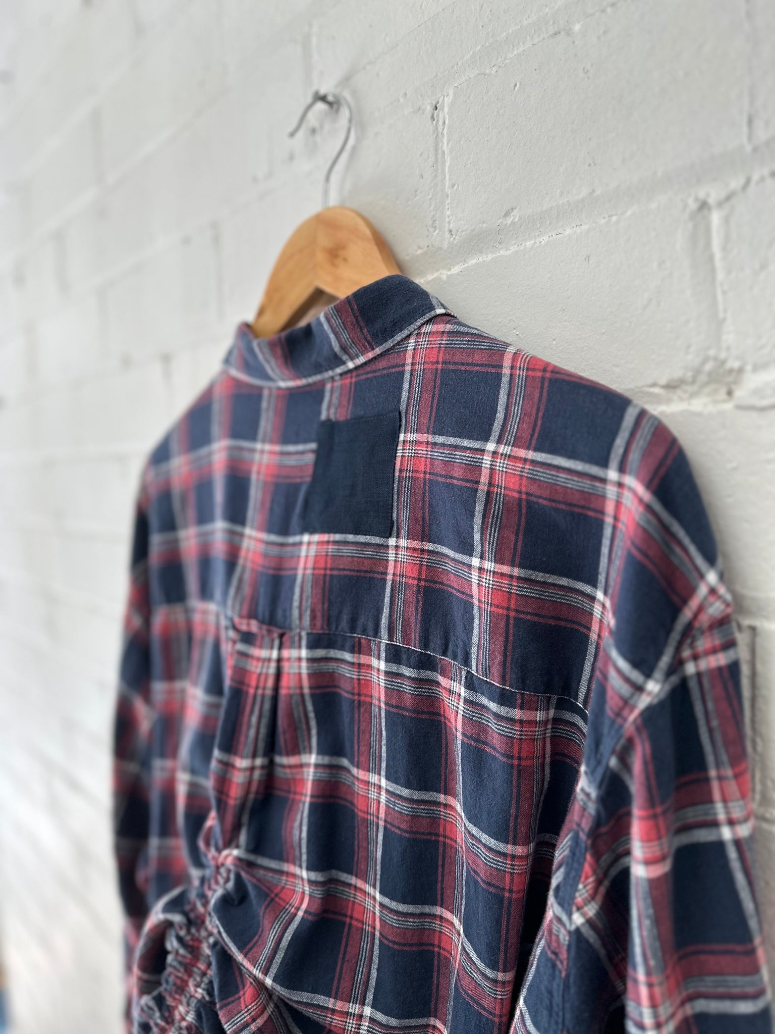 Navy/Red Check - Sloe Business