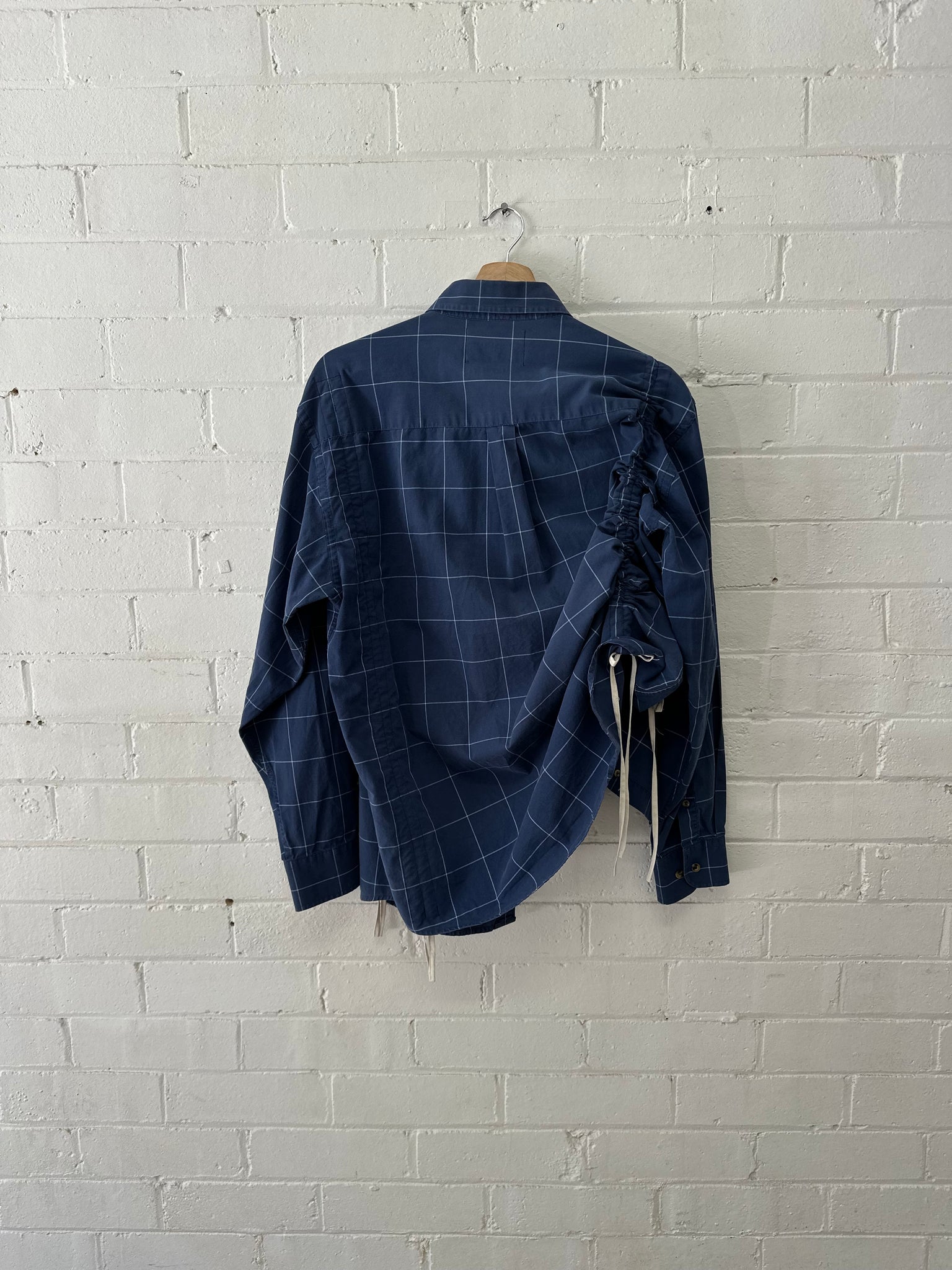 Double Blue Check - Sloe Business