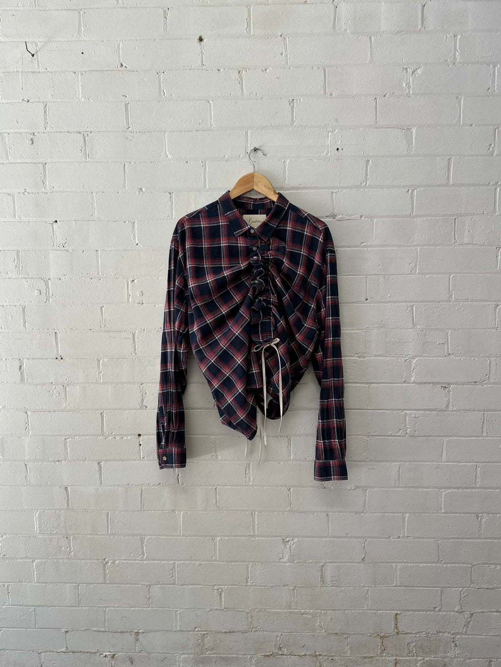 Navy/Red Check - Sloe Business