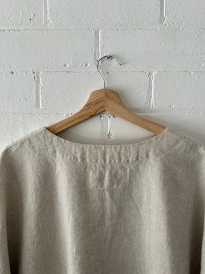 Amélie Top - Sand Linen