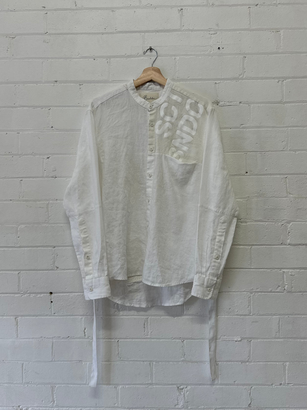 “The sum of many parts” Piecework Top - Unisex