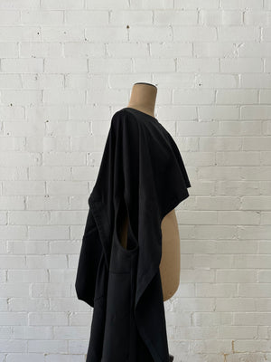 A. Shawl Scarf / Black / One of One No.8