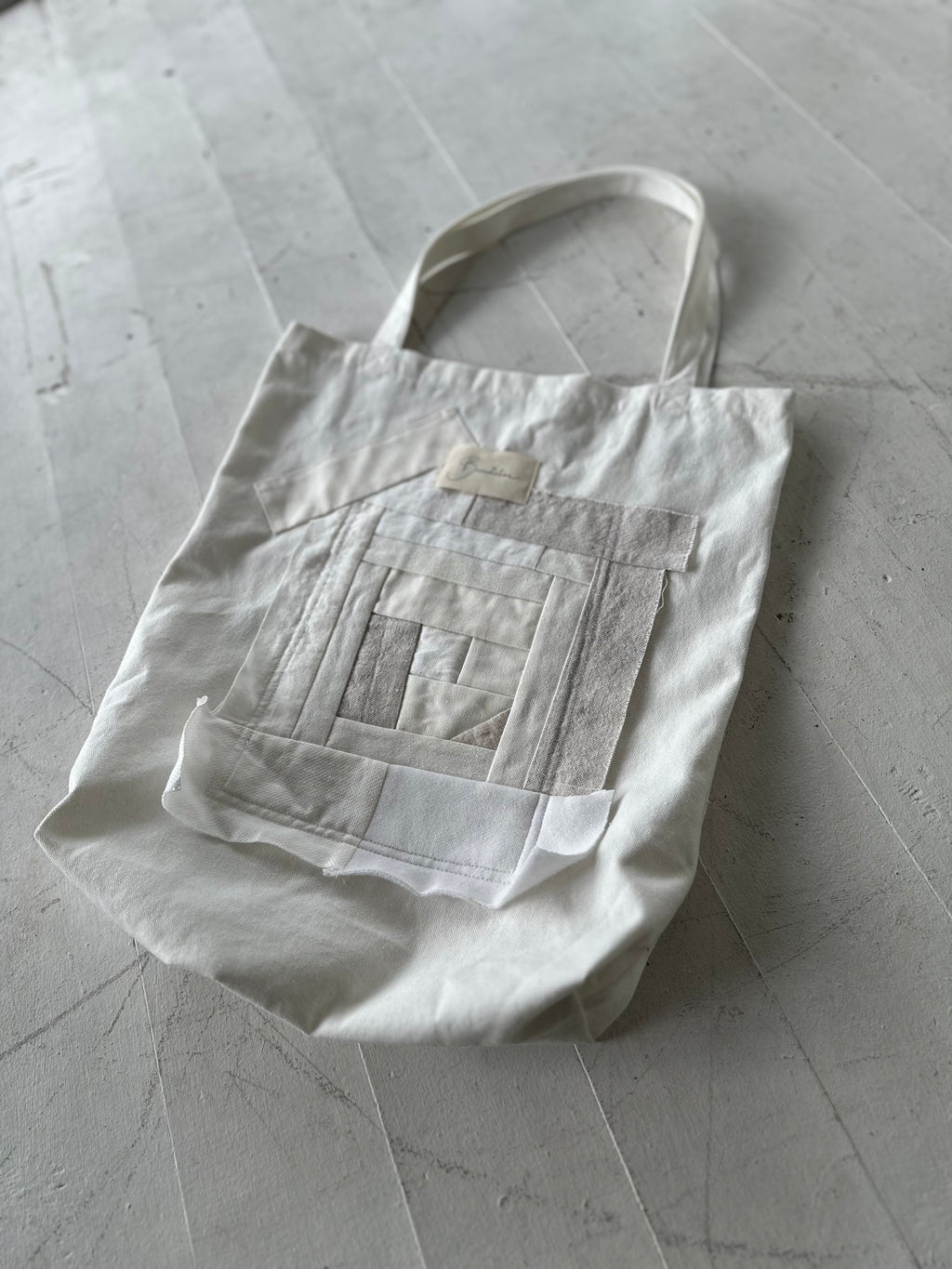 Quilted Canvas Book Tote