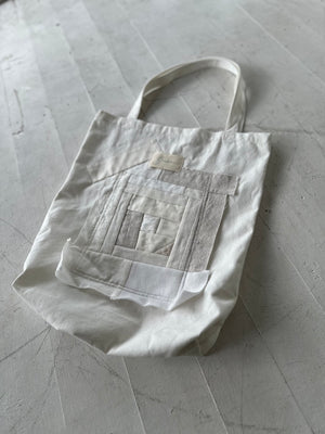 Quilted Canvas Book Tote