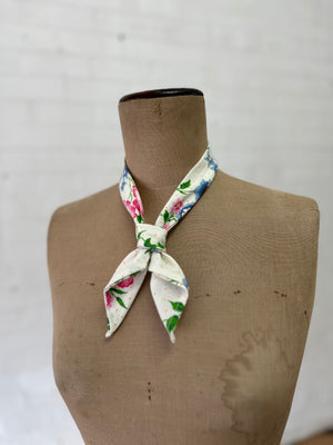 Benedictine tie - Floral Cotton