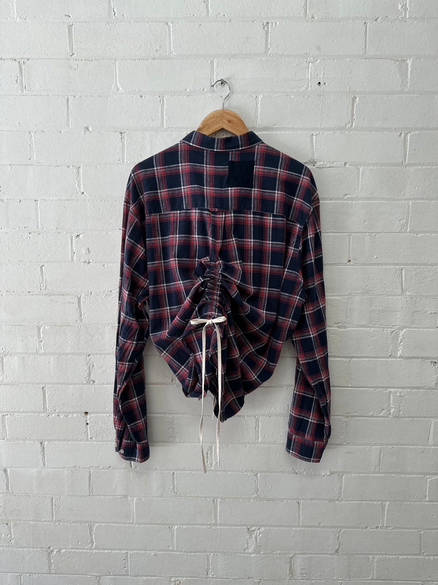 Navy/Red Check - Sloe Business