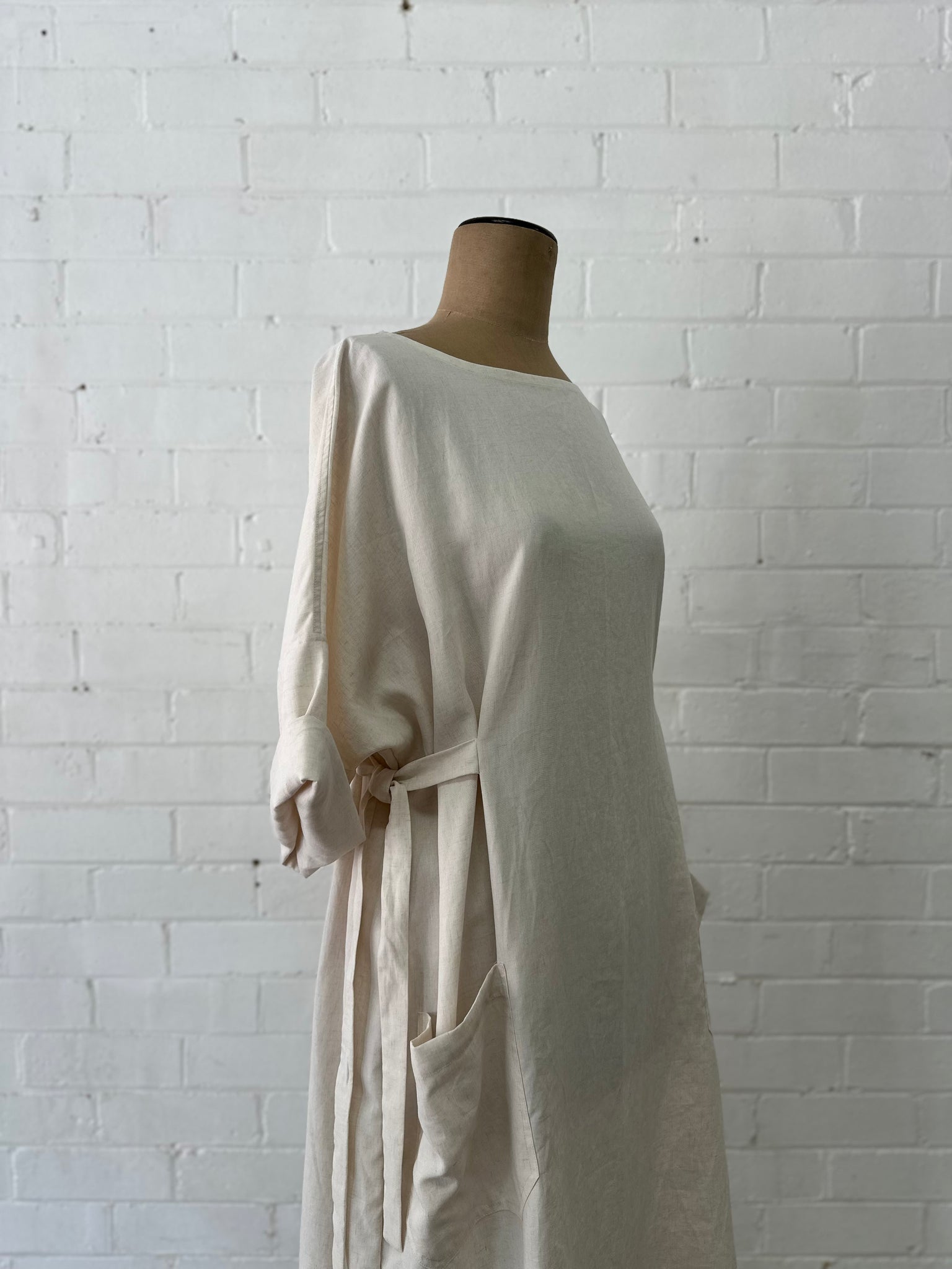 Emily - Double Sash - Tencel/Linen