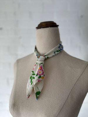Benedictine tie - Floral Cotton