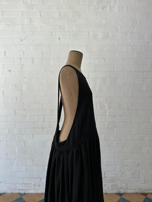 Juno Gathered Apron Dress