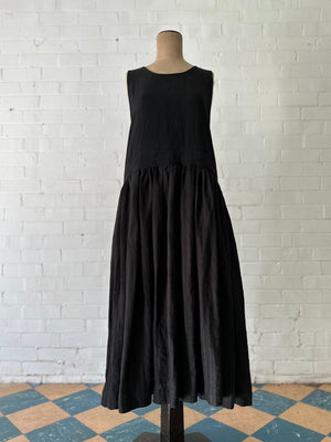 Juno Gathered Apron Dress