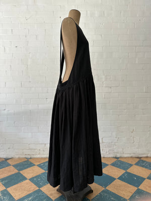 Juno Gathered Apron Dress