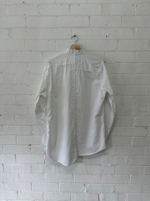 Split Shirt - Stand Collar