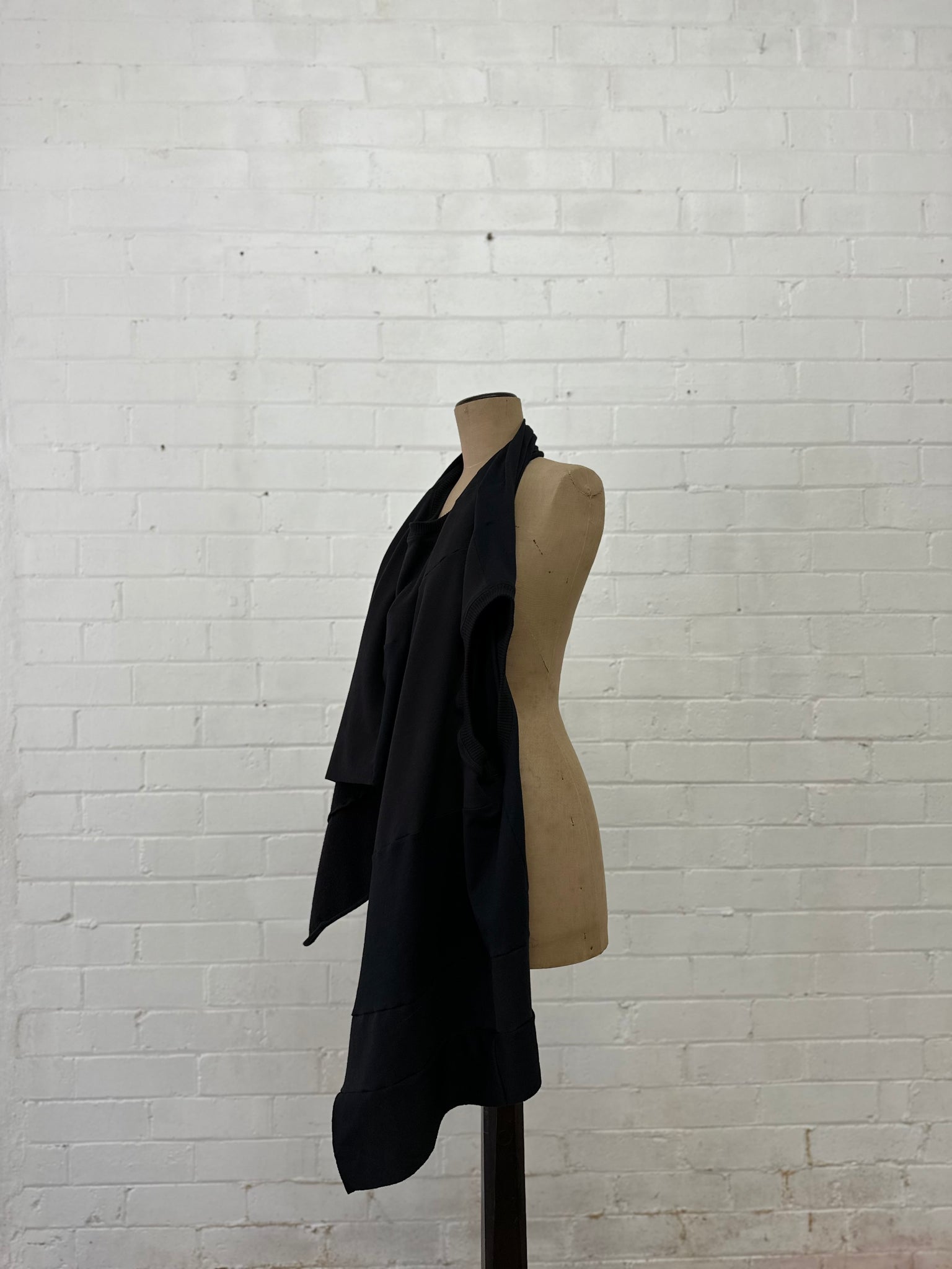 A. Shawl Scarf / Black / One of One No.7