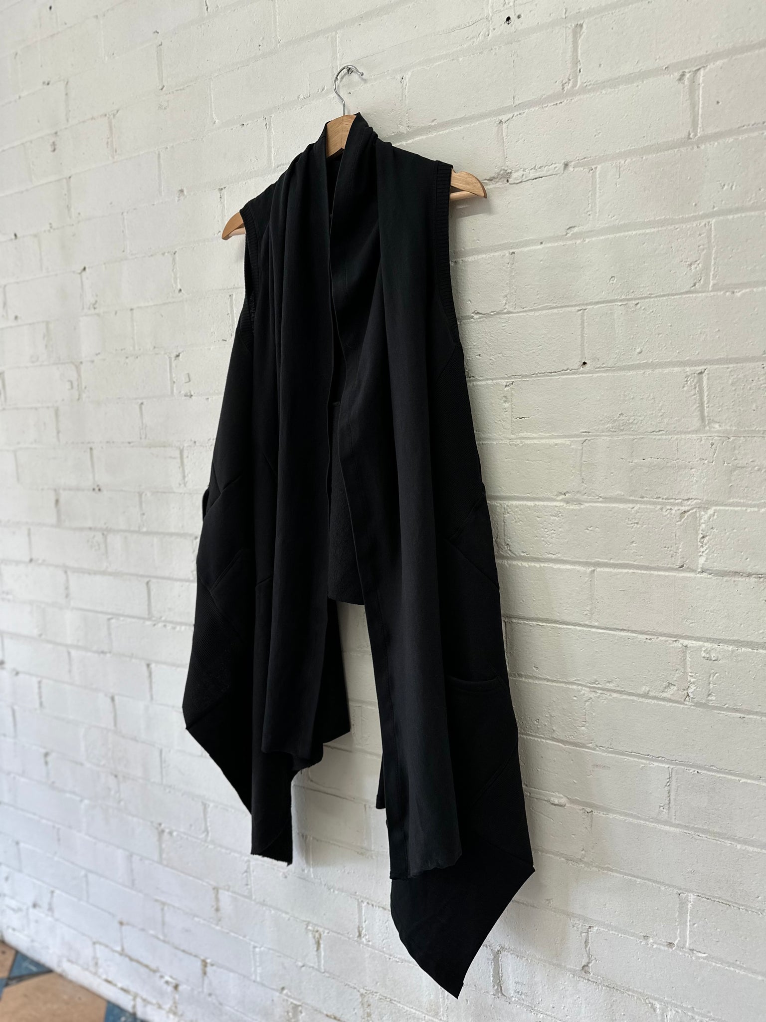 A. Shawl Scarf / Black / One of One No.8